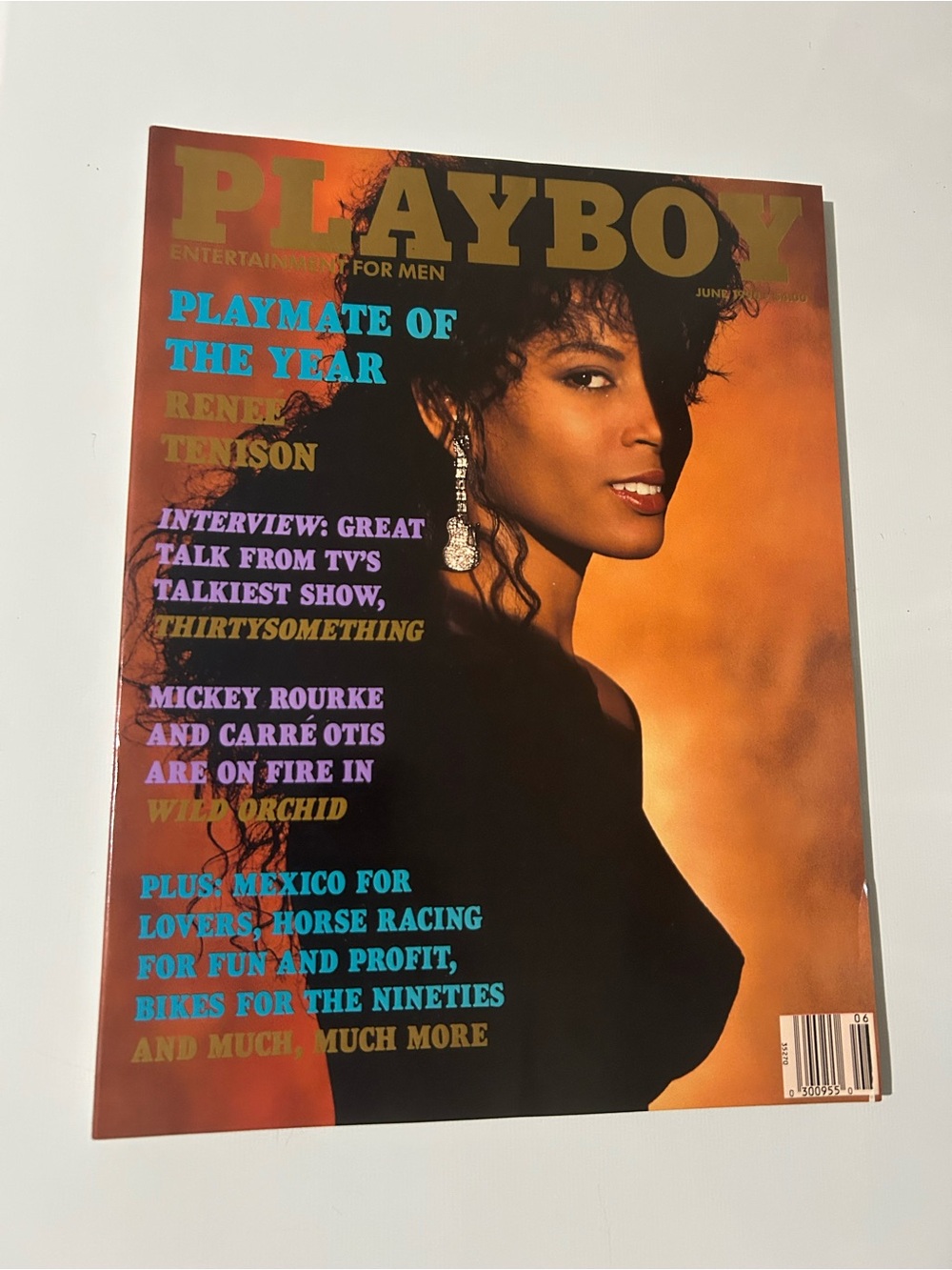 Playboy * June 1990 * Vintage * Playmate Of The Year * Renee Tenison